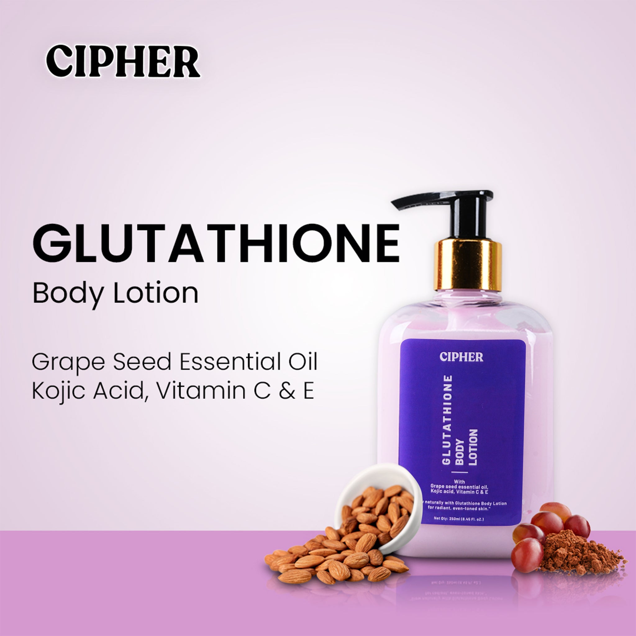 Cipher Glutathione Body Lotion