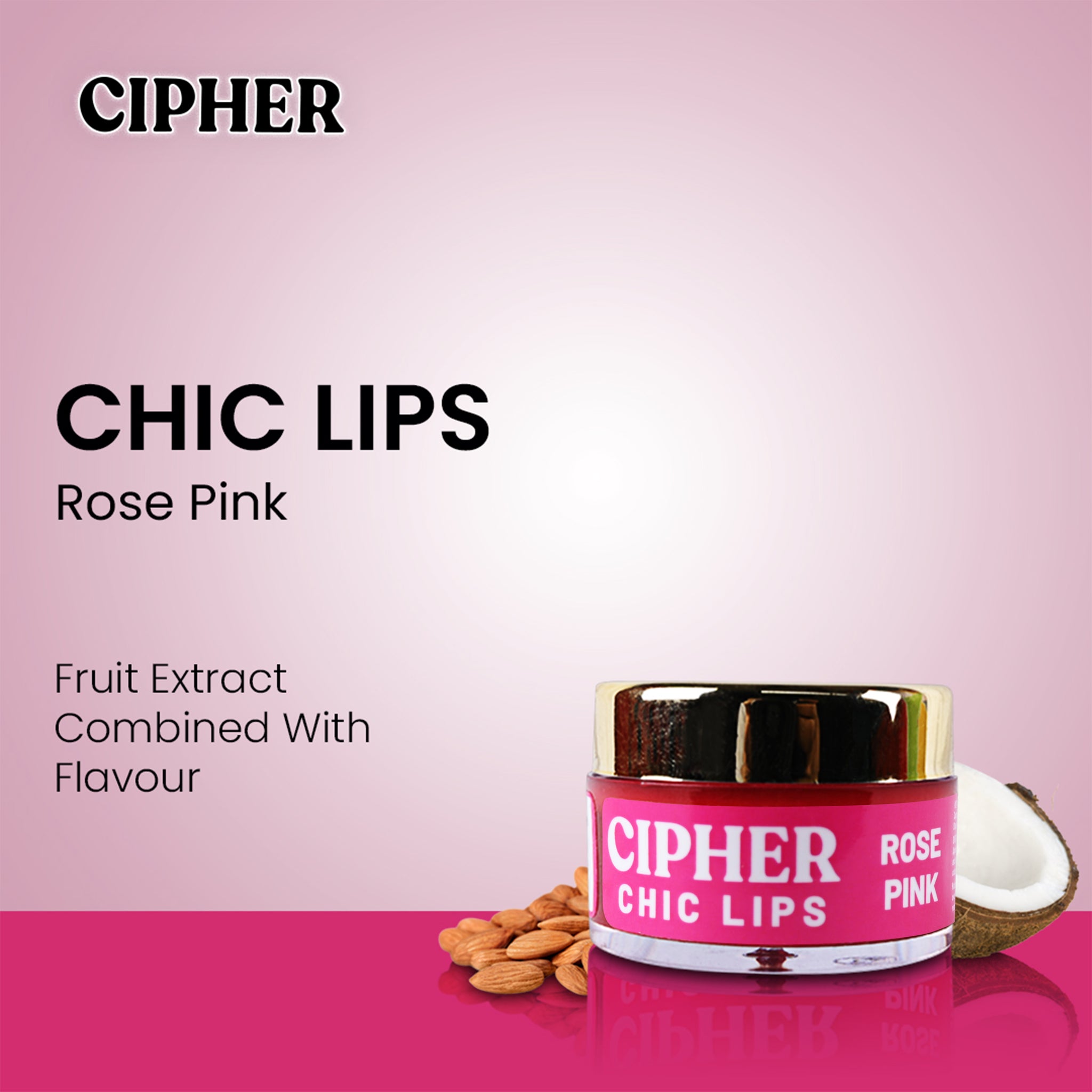 CIPHER Chic Lips – Rose Pink