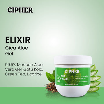 CIPHER Elixir Cica-Aloe Gel for Skin & Hair- 200g