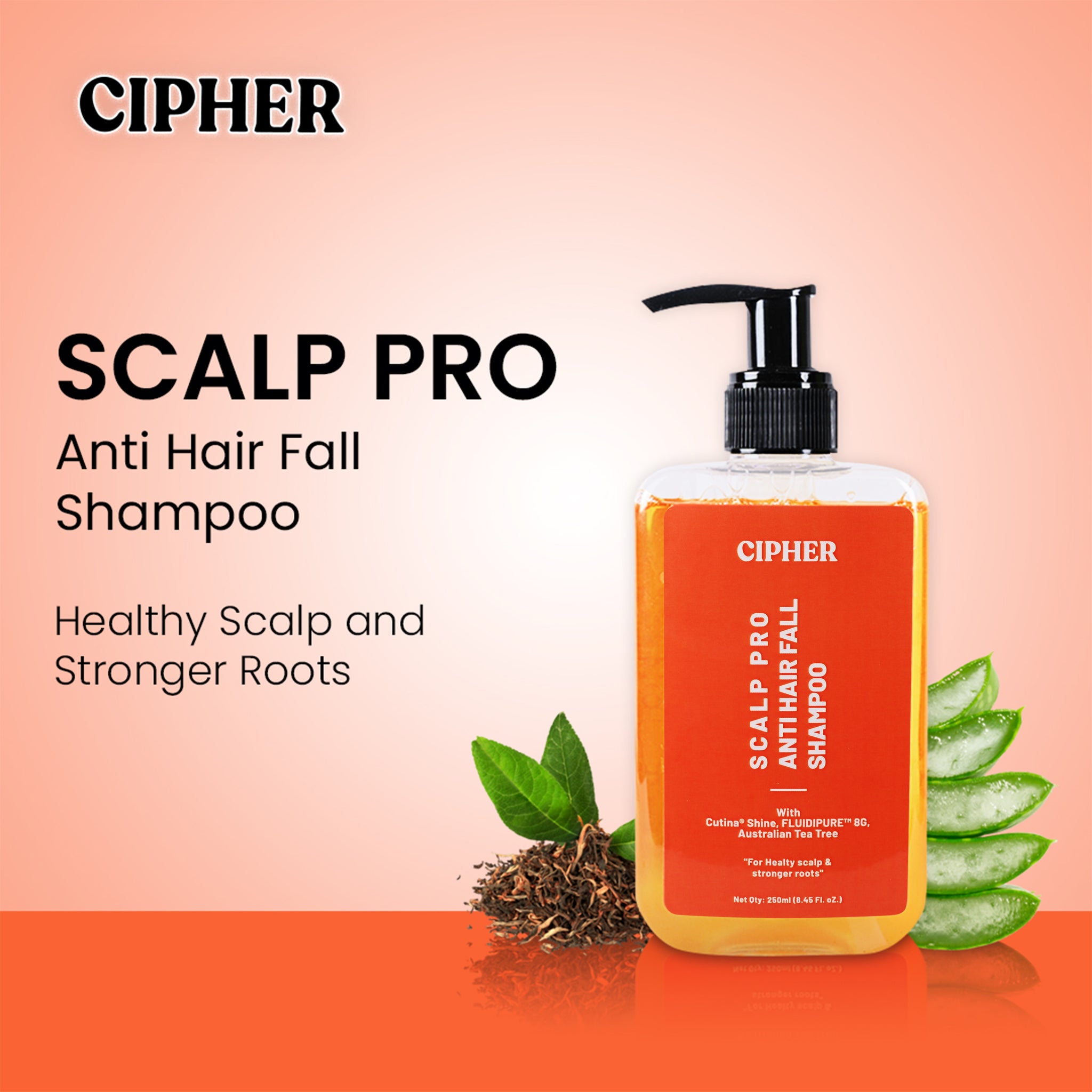 Cipher Scalp Pro Anti-Hair Fall Shampoo